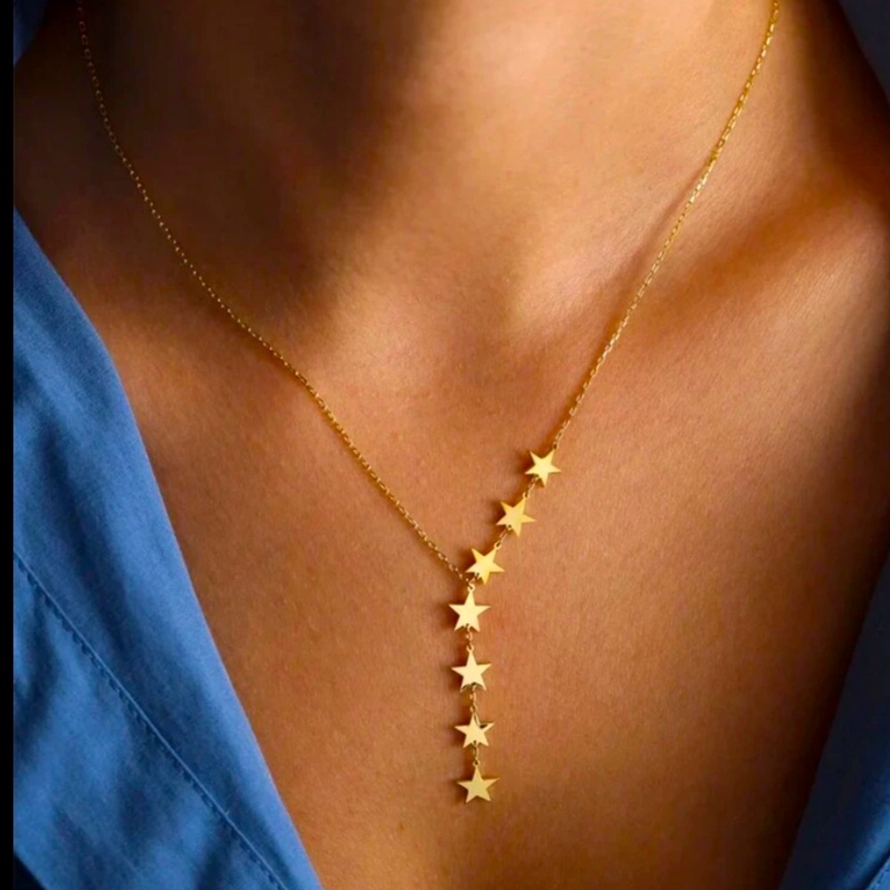 Golden Star Necklace
